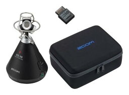 ZOOM H3-VR(Bluetoothアダプタ/BTA-1+専用キャリングバッグ/CBH-3付) ズーム 360°Virtual Reality Audio Recorder ASMR配信などに 360度レコーダー【送料無料】