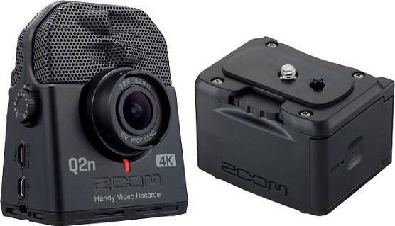 ZOOM Q2n-4K(外部バッテリーケース/BCQ-2n付) ズーム ミュージシャンのための4Kカメラ Handy Video Recorder ハンデ…