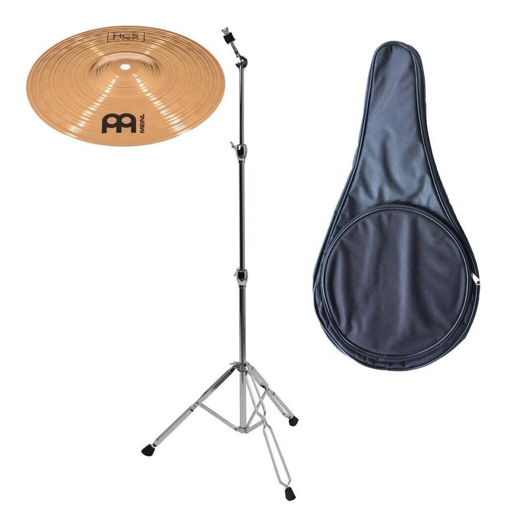 MEINL HCSB10S + CS-01 + TD-2BAG スプラッシュ + スタンド + キャリングバッグ セット/カホン用