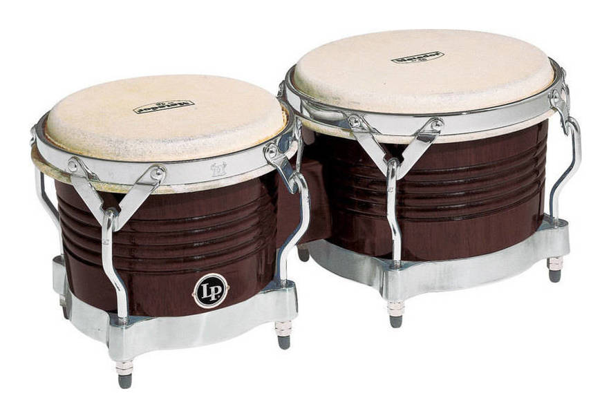 LP M201 (Dark Brown/Chrome) Matador Wood Bongos ƥѡå ޥɡ ܥ󥴡̵