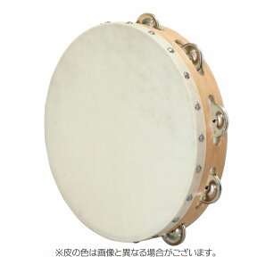 KIKUTANI TMB-24 本皮 木製タンバリン 24cm【ポイント2倍】【送料無料】