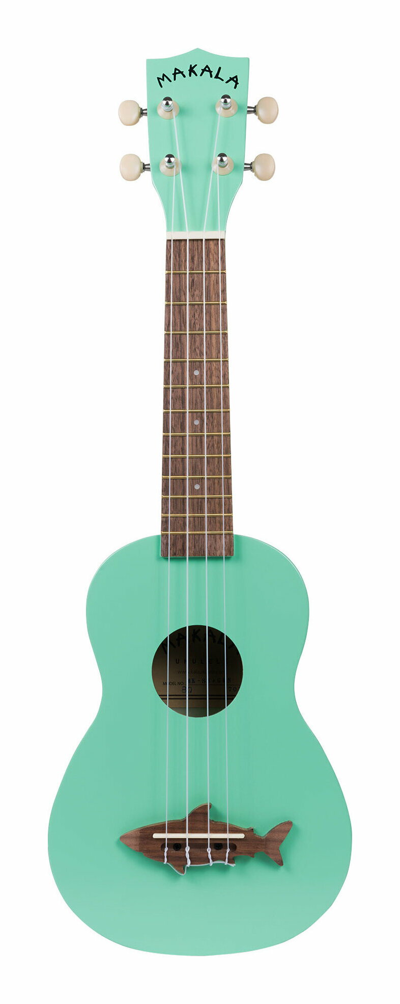 こちらの商品はお取り寄せとなります。3日〜1週間ほどでお届け可能です。メーカー品切の際はお時間を頂きます。※画像は撮影用商品のため、お届けの際の商品とは異なります。MAKALAは10年以上にわたって愛され続けている高品質なエントリークラスのウクレレです。KALAは素晴らしいサウンドと高いクオリティで知られていますが、もちろんMAKALAもその例外ではありません。手頃な価格で、豊富なカラーとラインナップからあなたにぴったりの一本を見つけられるMAKALAは、これからウクレレを始めようと考えている皆様へ特におすすめのシリーズです。ウクレレの楽しさはもちろん、見た目の楽しさも一緒に味わうには、このシャークモデルがオススメです。個性溢れる豊富なカラーバリエーションからお選びいただけます。SPECSSIZE:SopranoTOP:KauriBACK＆SIDES:CompositeBINDING:NAFINISH:MatteNECK:MahoganyNUT＆SADDLE:PlasticHEADSTOCK:StandardSTRINGS:Aquila Super Nylgut・全長:約54.3cm・スケール:約34.6cm・ボディー:約23.8cm・ナット幅:約3.5cm・フレット:12・ボディー上部最大幅:約13cm・ボディーくびれ幅:約11.4cm・ボディー下部最大幅:約17.8cm・ボディー厚み:約5.7cm