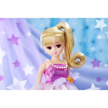 【送料無料 ネコポス便】リカちゃん ドレスセット LW-03 パープルスター 女の子 プレゼント 誕生日 プレゼント きせかえ セット タカラトミー