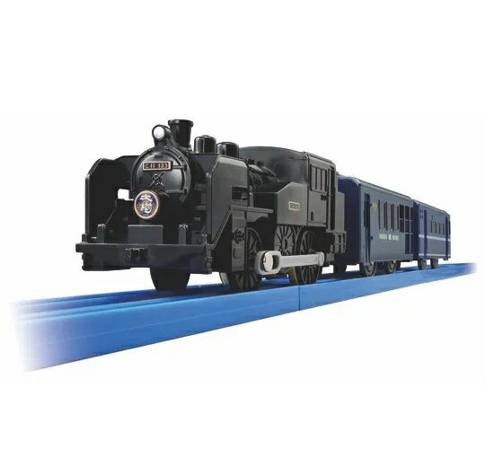 プラレール 限定車両 東武鉄道 SL大樹C11形123号機（客車：青色）ヘッドマークシール付き 蒸気機関車 SL機関車 電車のおもちゃ 3歳 4歳 5歳 男の子 プレゼント 誕生日 プレゼント 鉄道玩具 タカラトミー