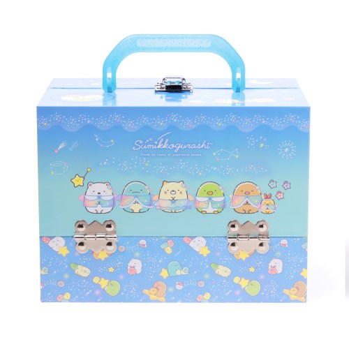 【送料無料】【あす楽対応】すみっコぐらし バニティメイクボックス ブルー 女の子 メイク セット 6歳 女の子 プレゼント 誕生日 プレゼント レイスのサムネイル