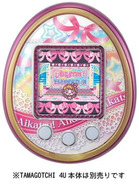 【送料無料 ゆうメール便】TAMAGOTCHI 4U TOUCH 4U Card & Cover set feat.アイカツ! ver. (たまごっち 4U タッチ4Uカード&カバーセット feat.アイカツ! ver.) タマゴッチ 育成 バーチャルペット玩具