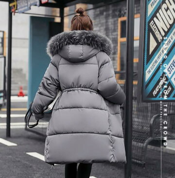 送料無料 冬 コートジャケット アウター 防寒 暖かい 大きいサイズ アウター トップス ロングタイプ ジャンパー カーディガン 韓国ジャケット 大きいサイズ 女性フード付きアウター ダウンコート ロングコート　レディース 中綿コート5色