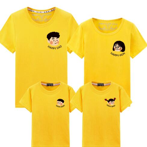 全品2点送料無料　親子ペアTシャツ　ママ　パパ　子供　短袖 親子お揃い　メンズTシャツ レディース　姉妹 トップス おそろい親子服 兄弟 姉妹 ビーチ ペアルック　誕生日プレゼント　子供　キッズ　旅行 セットアップ 日常服 可愛い トップス