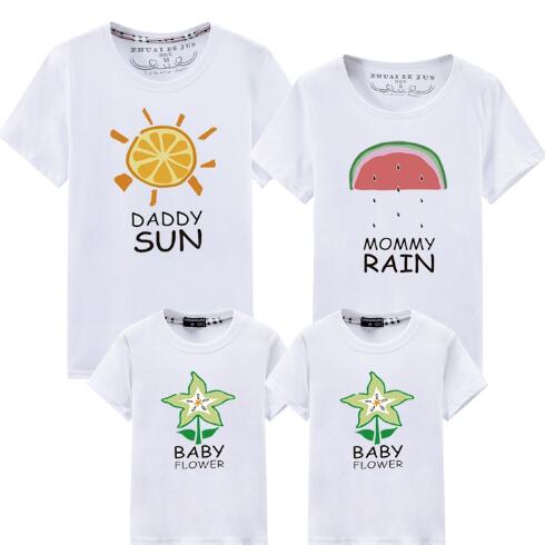 全品2点送料無料　親子ペアTシャツ　ママ　パパ　子供　短袖 親子お揃い　メンズTシャツ レディース　姉妹 トップス おそろい親子服 兄弟 姉妹 ビーチ ペアルック　誕生日プレゼント　子供　キッズ　旅行 セットアップ 日常服 可愛い トップス