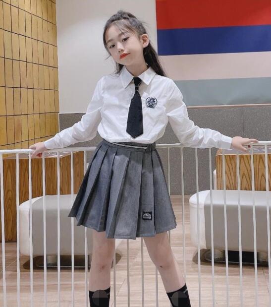 スクール 学生服 卒業式 スーツ 学生 スカートスーツ カジュアルスーツセット 入学式スーツ 子供 セーラー服 スカートスーツ セット 長袖 子供 セーラー服 キッズ 卒業式 3点セット 女子学生制服 上下セット コート+シャツ+トップス フォーマル ジュニア ダンス 演出服