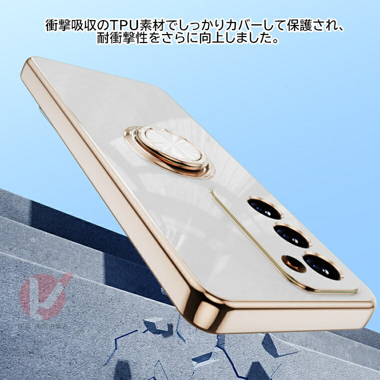 OPPO A5 5G ケース 背面 メッキ加工 OPPO A5 5G カバー oppo a5 5g カバー リングホルダー付 シンプル Oppo A5 5g スマホケース カバー OPPO A5 5G CPH2735 全体保護 楽天モバイルOPPO A5 5G メッキ 車載用 ソフトケース オッポ リングスタンド OPPO A5 5G カバー 送料無料