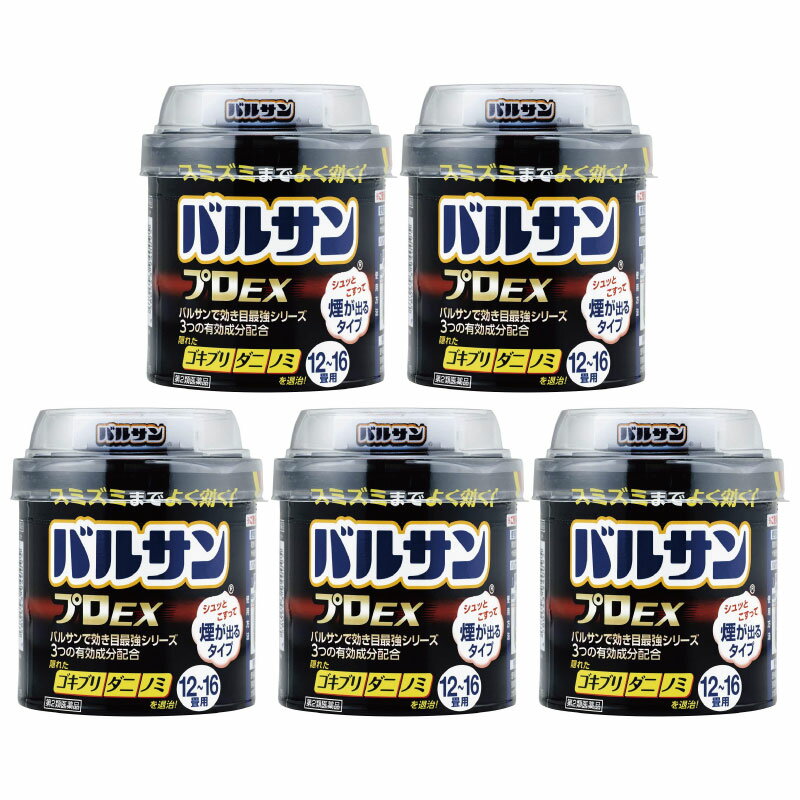 【第2類医薬品】【レック】バルサンプロEX 40g (12-16畳用) [5個セット]