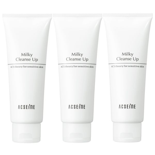 【ACSEINE】アクセーヌ ミルキィ クレンズアップ 200g [3個セット]