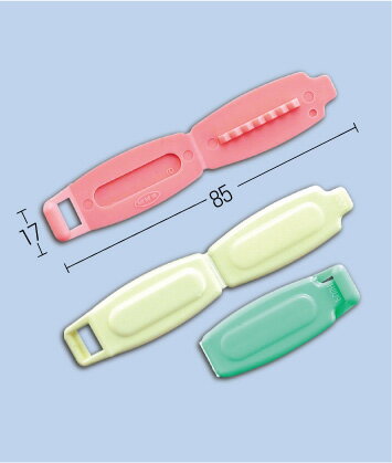 送料無料1000円(通常より350円お得)袋止めクリップのまとめ買いニューパックル40P(40本入り)times;3袋