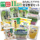 【通常購入と定期購入が選べます】 送料無料 11品 発芽野菜 スプラウト セット スーパーフード 【smtb-TK】