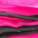 シルク100％グラデーションベール　Black＆Rosepink ブラック ローズピンク ベリーダンス 衣装 コスチューム 高品質 ベリーダンス衣装 コスチューム ドレス レッスンウェア レッスンウエア レッスン着 ステージ 発表会 3