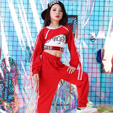 キッズ ダンス衣装 上下3点セット インナー付き ヒップホップ ストリート系 ジャズ K-POPダンス セットアップ ジャージ ノースリーブ へそ出し タンクトップ Kポップ ダンス大会 イベント 練習着 レッスン用 Bガール お揃い ペアルック長袖 長ズボン 女の子 ガールズ