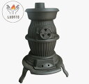 LUONTO ルオント 鋳鉄 薪ストーブ BH44-12KW 68kg 暖房面積 25〜35坪 二次燃焼 北欧仕様 耐熱ガラス窓 多目的ストーブ