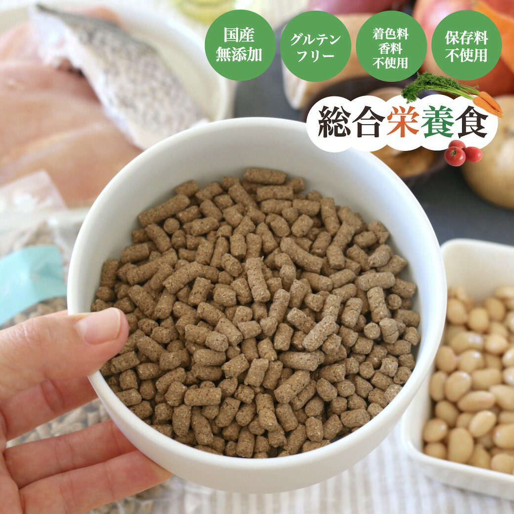ドッグフード無添加国産総合栄養食ソ...