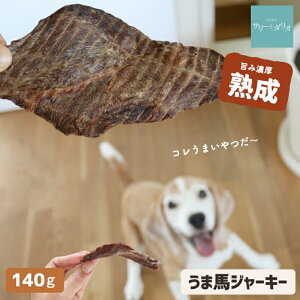 犬 馬肉 ジャーキー 140g(70×2) 無添加 国産 おやつ 九州産 馬赤身 馬もも肉 柔らかい 高タンパク質 低脂肪 肥満犬 ダイエットおやつ 小型犬 老犬 中型犬 大型犬 トッピング ドッグフード サリダリ