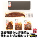 お中元 人気【ふんわり国産有頭うなぎ蒲焼と便利なキザミ鰻セット】特大サイズ1尾 刻み鰻3PC【送料無料】 無添加 国内産 鹿児島県大隅産 健康自鰻 ウナギ 鰻蒲...