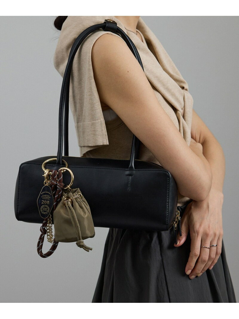 パラコードマルチチャーム[巾着ポーチ] SALON adam et rope' サロン アダム エ ロペ ファッション雑貨 チャーム・キーチェーン カーキグリーン ベージュ【先行予約】*【送料無料】[Rakuten Fashion]