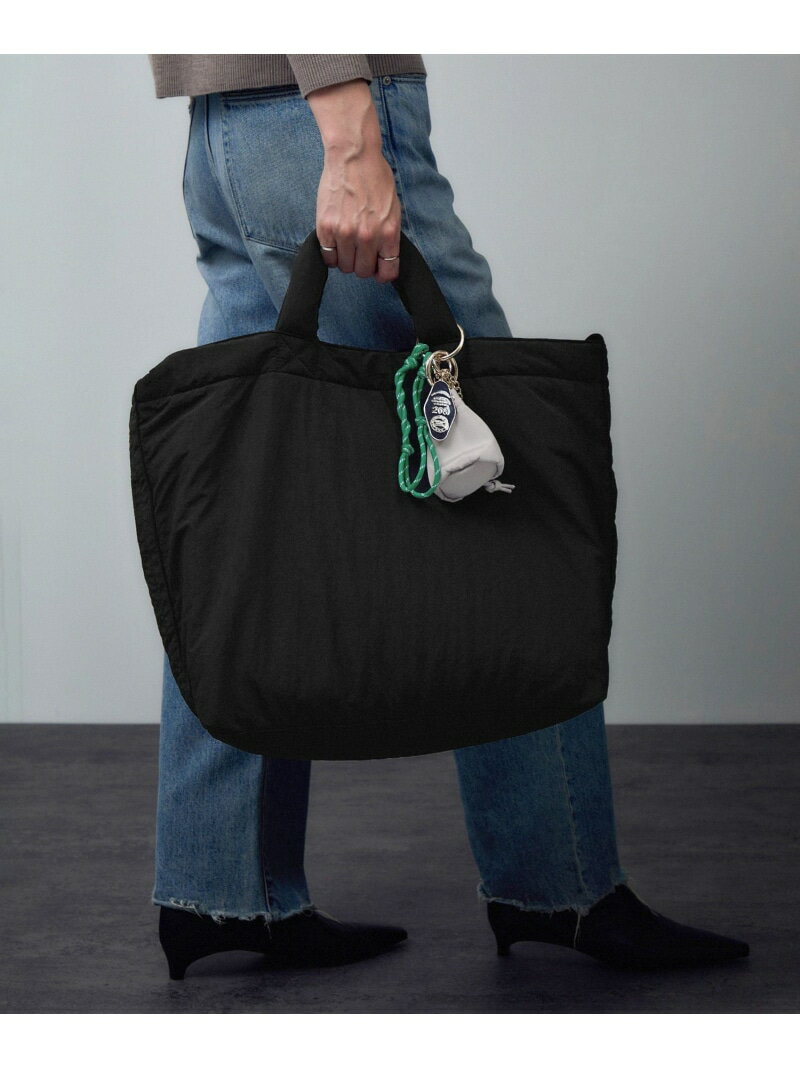 【WEB限定】ペアレンツトートバッグ[ユニセックスで使える・軽量・A4] SALON adam et rope' サロン アダム エ ロペ バッグ トートバッグ ブラック グレー ベージュ【送料無料】[Rakuten Fashion]のサムネイル