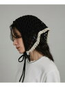 【SALE/40%OFF】クロシェバブーシュカ/スカーフ SALON adam et rope' サロン アダム エ ロペ ファッション雑貨 スカーフ・バンダナ...