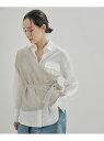【SALE/50%OFF】【洗える】ノルマンディリネンマルチウェイカーチフ/麻 SALON adam et rope' サロン アダム エ ロペ ファッション雑...