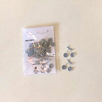 Madame,Mademoiselleアイロンシールワッペンアップリケアイロンシートハンドメイドさくらんぼチェリーかわいい可愛いキラキラゴールドシルバー黒ブラックピンク幼稚園保育園入園準備おしゃれ