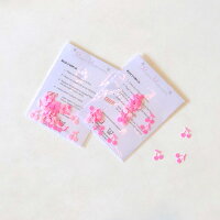 Madame,Mademoiselleアイロンシールゴールドシルバーピンクブラックタイニーチェリーさくらんぼボンポワンかわいいキラキラ幼稚園ハンドメイドワッペンアップリケ小学校アイロンシート