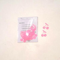 Madame,Mademoiselleアイロンシール小チェリーゴールドシルバーブラックかわいいさくらんぼキラキラ幼稚園ハンドメイドアイロンシート出産準備
