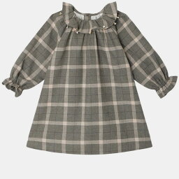 ボンポワン　ベビー服 bonpoint　ボンポワン　BEBE　ベビー　　 女の子　ドレス　チェック柄　チェック　ワンピース