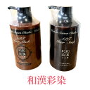 グランデックス和漢彩染 十八番 APT ヘアソープ ヘアマスク 400ml セット