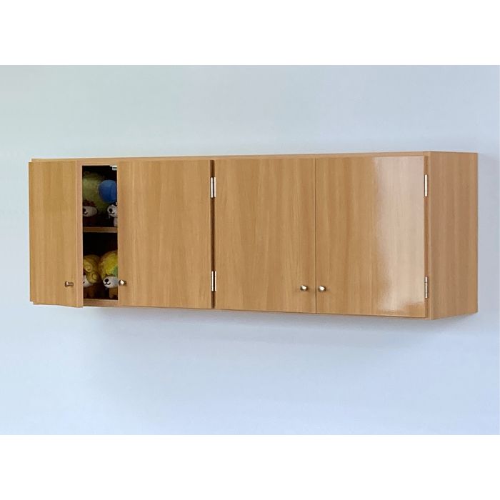 鏡面扉 吊り戸棚 幅120L(奥行30)吊戸棚 吊り棚 吊棚 洗面所収納 トイレ収納完成品 日本製 送料無料