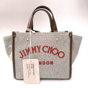 SAランク!今だけ値下げ 人気のショルダー付きタイプ 新入荷!! JIMMY CHOO / ジミーチュウ VARENNE TOTE ヴァレンヌ トート Sサイズの斜めがけショルダー付き (取り外し 斜め掛け 可)トートバッグ ショルダーバッグ 【希少品】美品