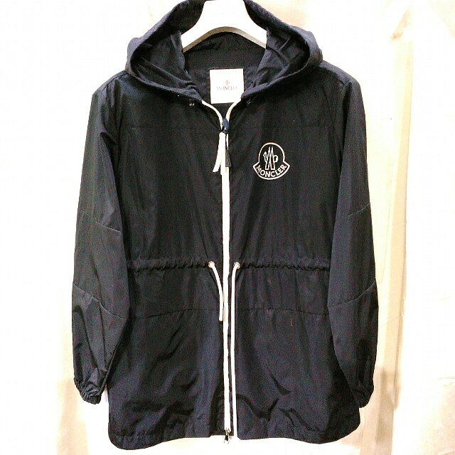 【新品】【今だけ値下げ】おしゃれ【モンクレール】【レア物】みんなからの注目!!【MONCLER】ナイロン フーデット パーカー【濃紺】モ..