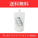 プレゼントトリートメント400ml シュン シュンインターナショナル トリートメント プレゼント 保湿 ケラチンタンパク ローヤルゼリー リンゴ果実培養細胞エキス アミノ酸 ツヤ しなやかさ グッドフィール グットフィール