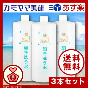 No.1・顔を洗う水・ウォータークリーナー・1000ml（3本セット）【カミヤマ美研】【送料無料】