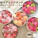 母の日 BOX フラワー アレンジメント 枯れない 高級 カーネーション 高品質 造花 ギフト プレゼント 贈り物 インテリア おしゃれ 可愛い シンプル ママ...