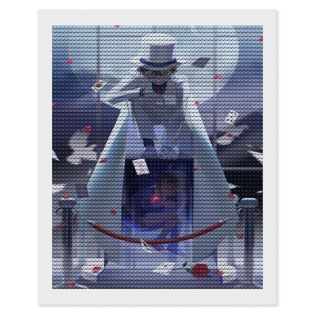 コナ ン ダイヤモンドアート ダイヤモンド塗装 絵画手芸キット 寝室 書斎 大人用,子供用,家庭の壁装飾 誕生日 プレゼント 漫画 キャラクター(3)