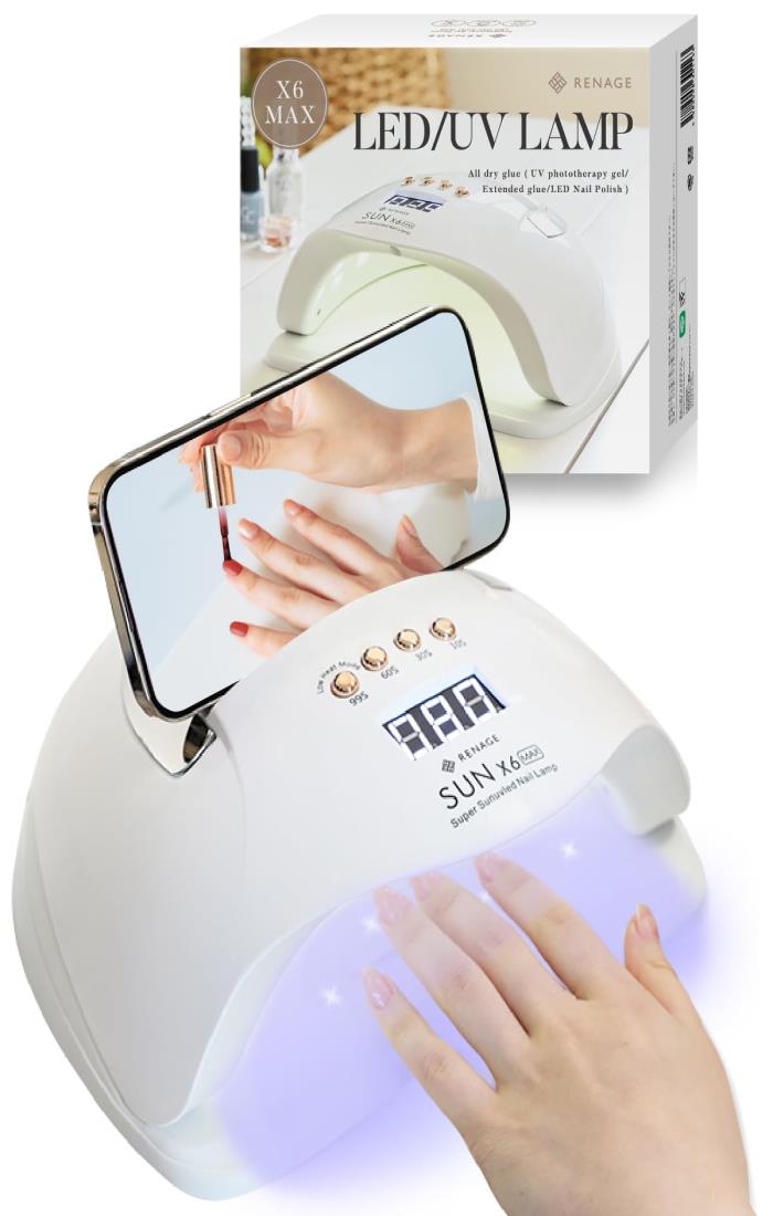 ジェルネイル ジェルネイルライト uvライト ネイルライト レジン RENAGE LEDライト ジェルネイル ライ..