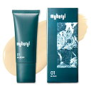 【大人男性の身だしなみメイク】myberyl(マイベリル) BBクリーム メンズ ライトベージュ 20g 明るめ メンズメイク ファンデーション コンシーラー ...