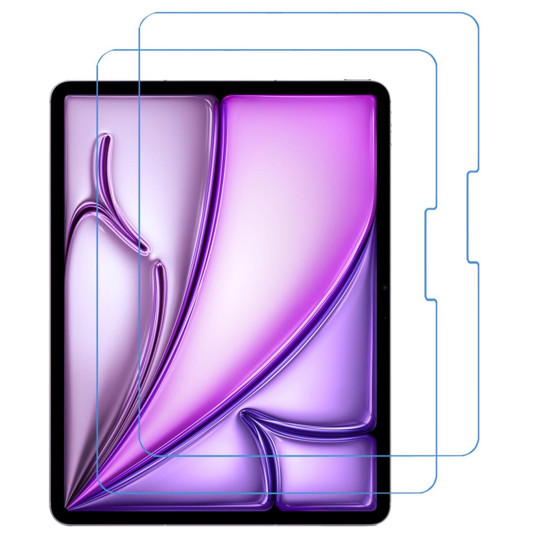 【2枚セット】iPad Pro 11 インチ 2024 用フィルム M4 強化 ガラス アイパッド プロ 11 インチ 2024 液晶保護フィルム 全面保護 高透過率 素材旭硝子製 衝撃吸収 指紋防止 簡単貼り付け iPad Pro 11 (M4)インチ 2024 第5世代 対応