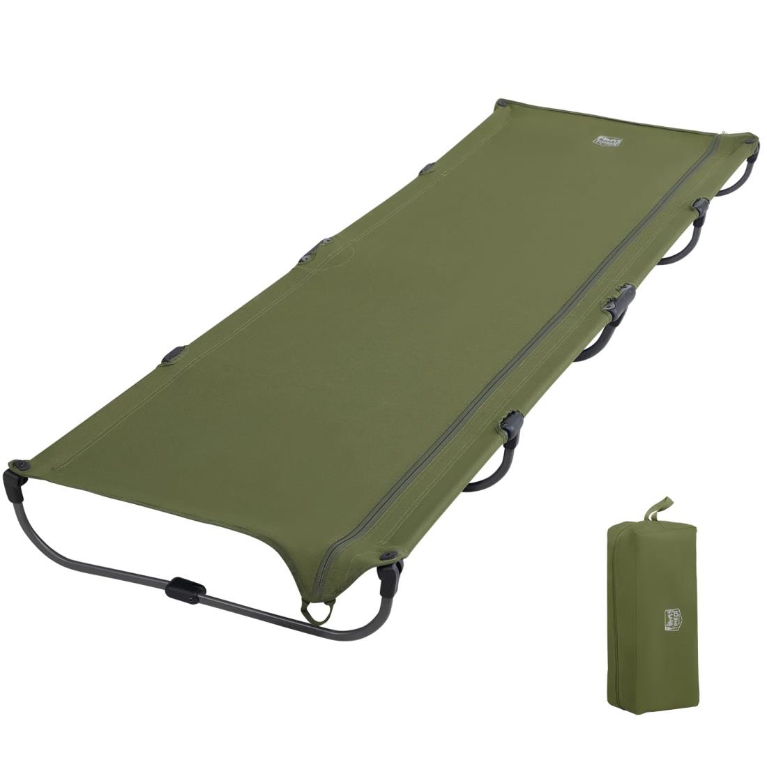 TIMBER RIDGE キャンプベッド ジェットコット UL 【20秒展開・パーツ組立不要】 折りたたみ L190.5*W66..