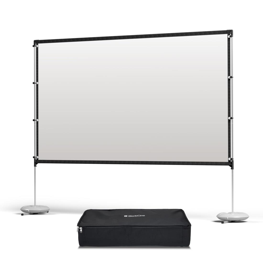 BladeCine プロジェクタースクリーン スタンド付き 100インチ 自立式 屋外/屋内兼用 ポータブル 4K対応..