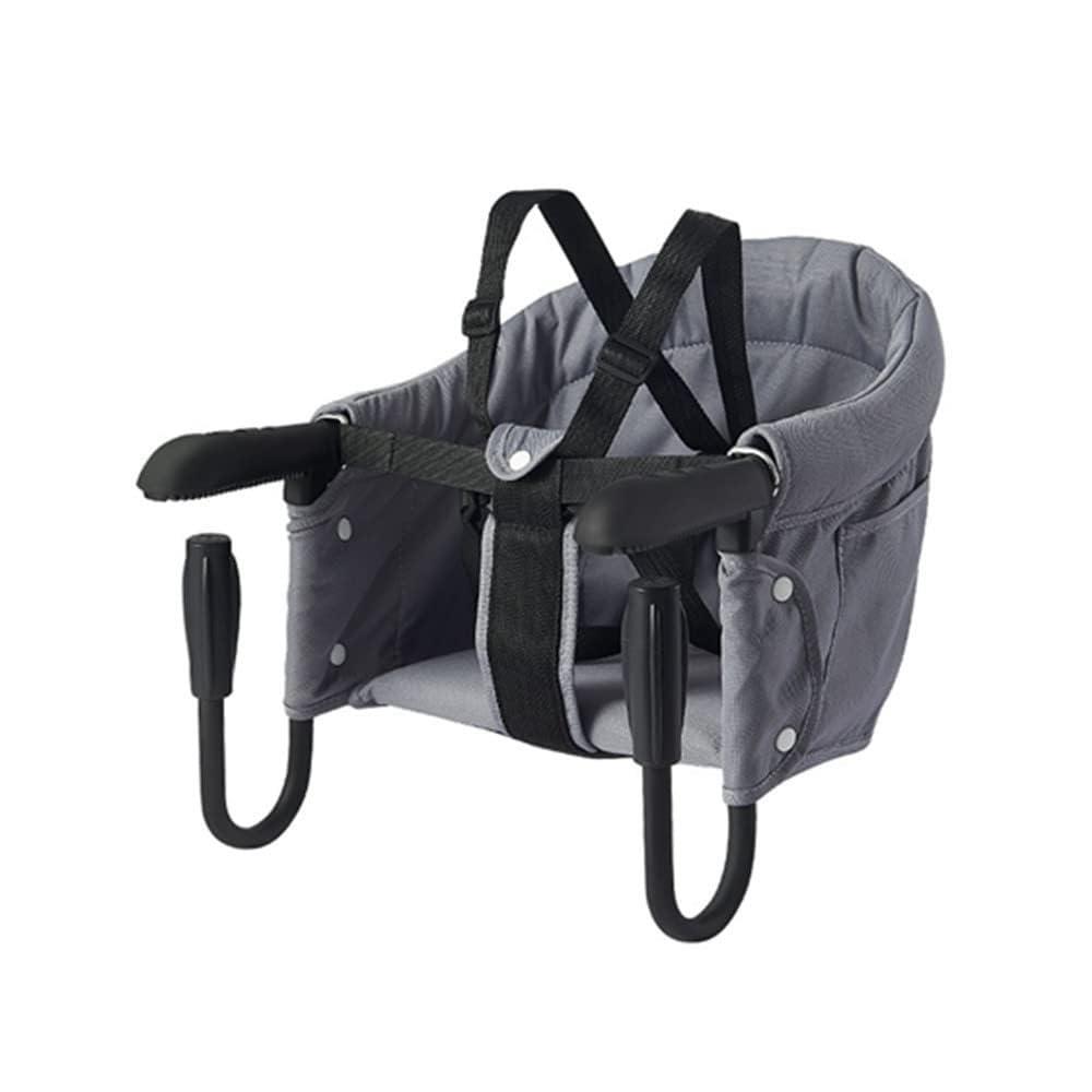 ベビーチェア テーブルチェア 赤ちゃん 折りたたみベビーテーブルチェア 子供テーブルチェア 折り畳み携帯ベビーシート 子供 6ヶ月から3歳まで最適 (グレー)