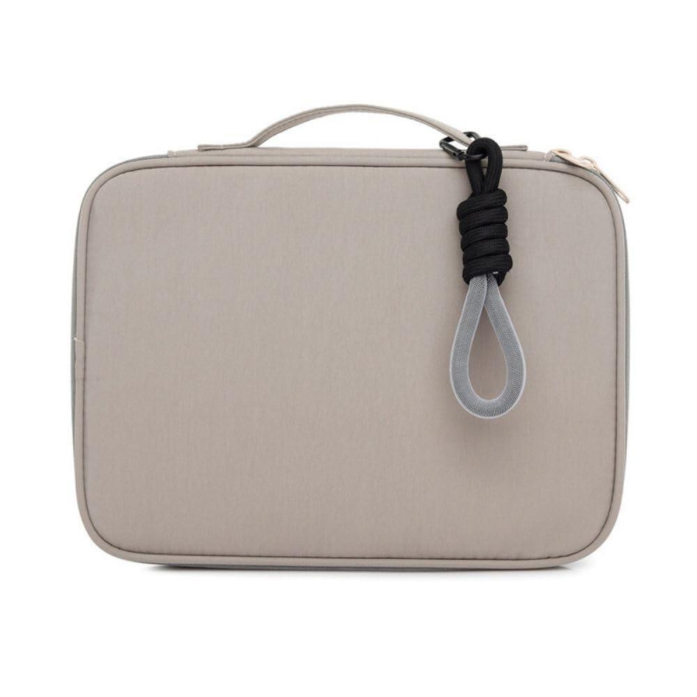 EMY-li パソコンケース スリーブケース スリーブ 13-15インチ対応 耐衝撃 防水 傷防止 おしゃれ 可愛い 13インチ 15インチ 13 14 15 インチ ノートpcケース pcケース ノートパソコンケース ノートpc パソコン pc ノートパソコン ケース レディース (グレー, 13-13.3インチ(対