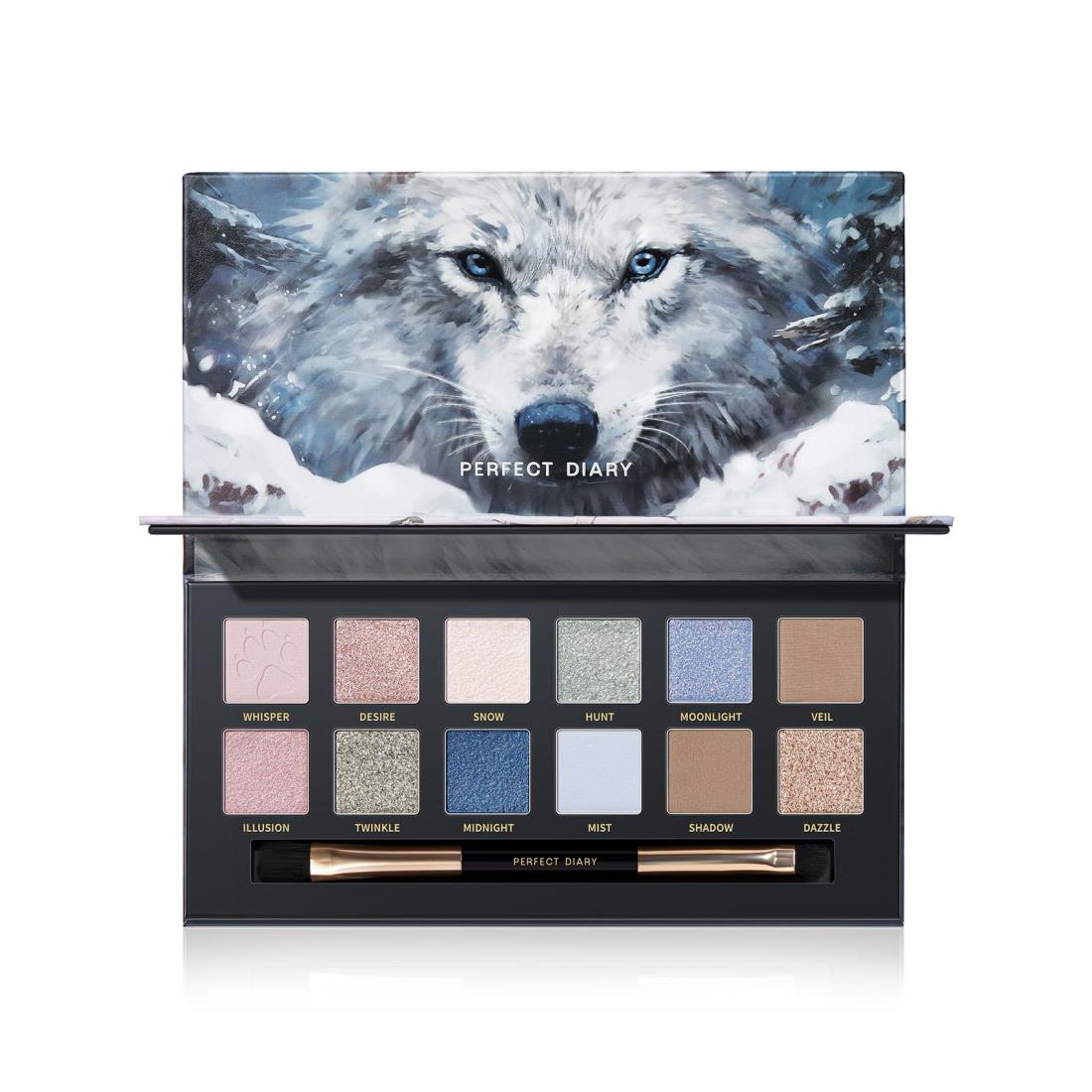 PERFECT DIARY パーフェクトダイアリー アイシャドウパレット オオカミのサムネイル