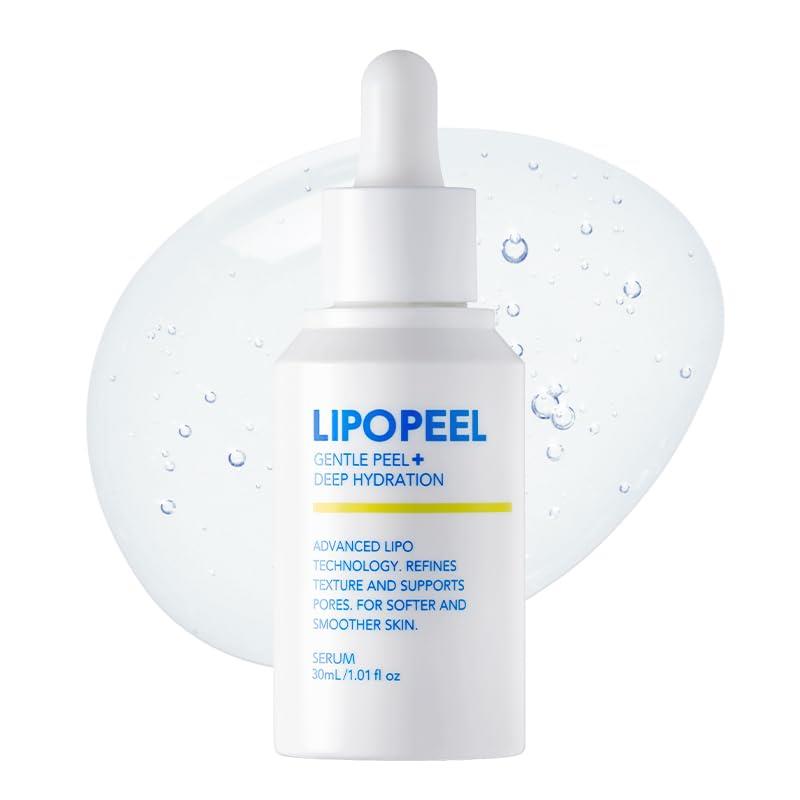 LIPOPEEL(リポピール) [30ml] 角質 毛穴ケア 導入美容液 マイルドピール × ナノカプセル型グルタチオン配合 敏感肌パッチテスト済み AHA BHA PHA ナイアシンアミド ビタミンC誘導体 毛穴 くすみ 乾燥